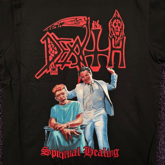 Death Spiritual Healing Death Metal Band T-Shirt Size Extra Large - Picture 2 of 5